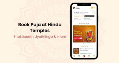 Perform sacred rituals and receive divine blessings with Utsav App.