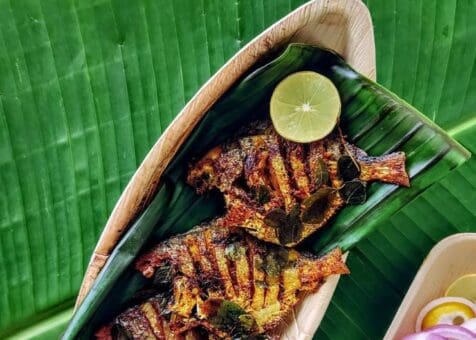Envome Areca boat trays